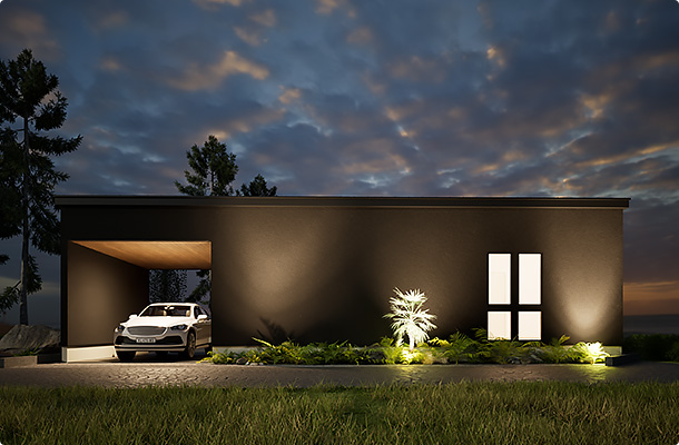 真の上質空間を作り出す細部まで空調設計にこだわる品格を纏う家。