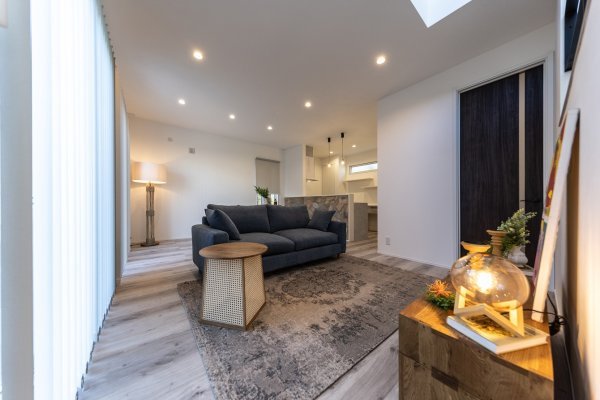 【リゾート感を大切にしたスキップフロアのあるお家】