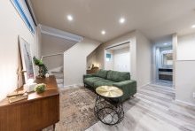 リビングをコンパクトにすることでプラスαの部屋を叶えた１F