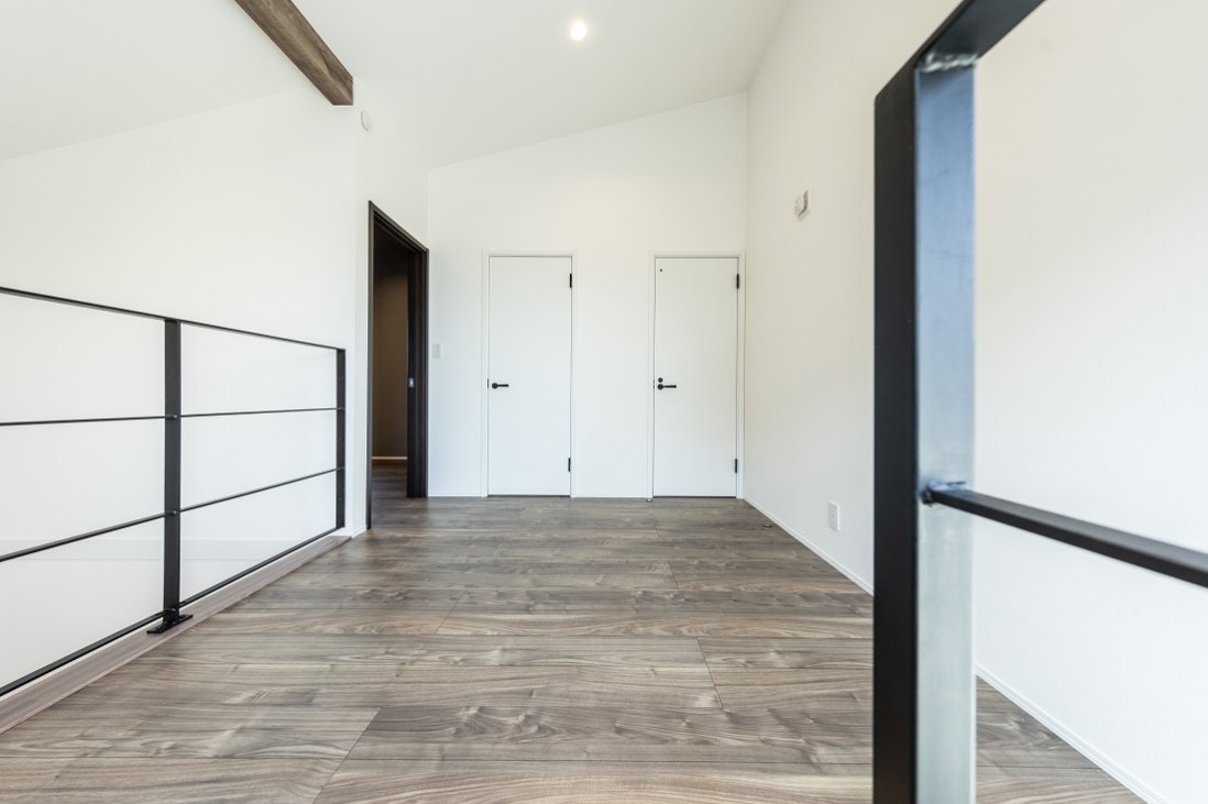 きちきちに部屋を作らずプラスαのゆとりある空間にしたホール