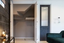 開けても様になるカラーコーデがバッチリなリビング収納