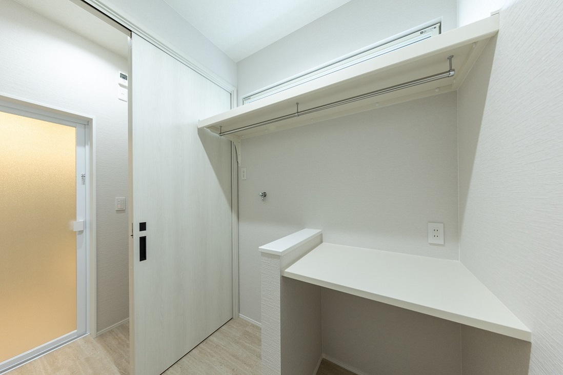 洗濯の家事ラクを可能にするランドリールームは万能スペース！
