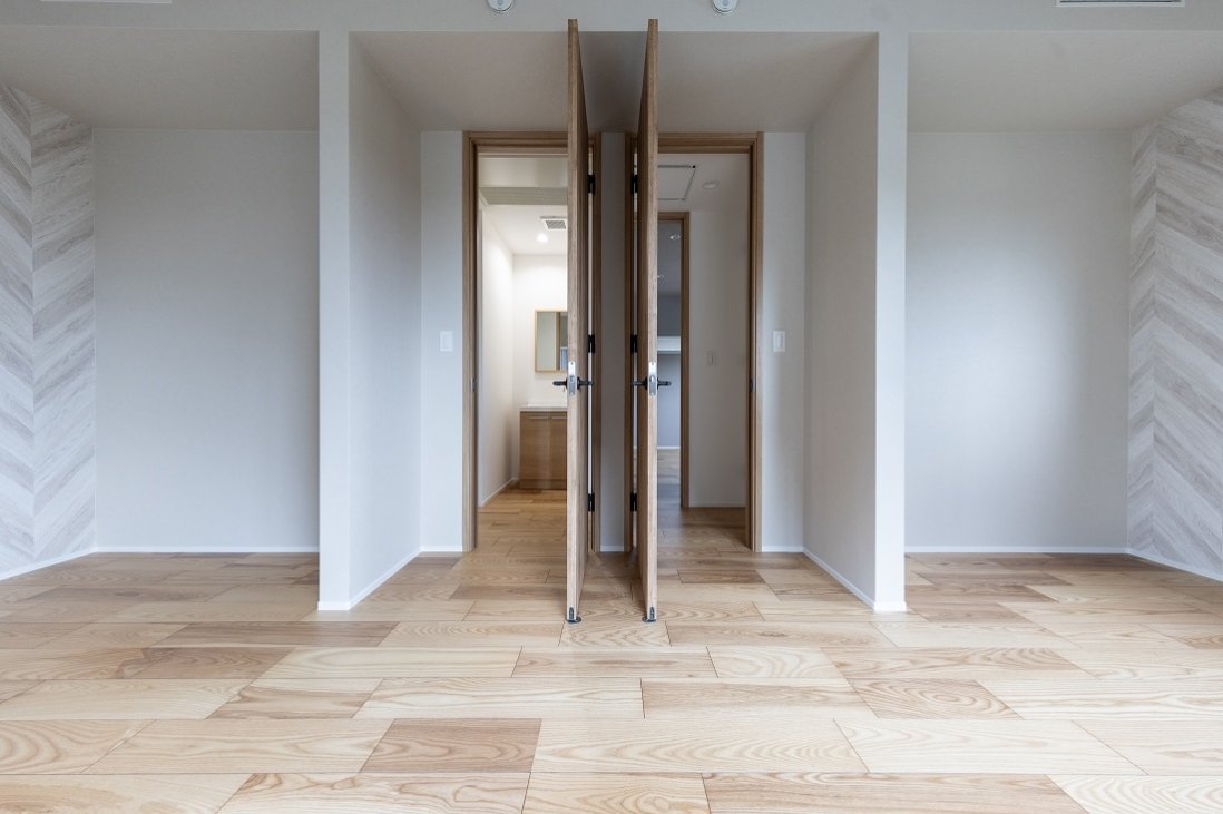 将来的に可変性も考慮したウォールレスなキッズルーム