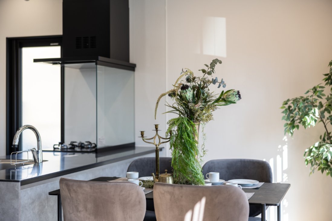 【床座リビングと全館空調の身体に優しい家】