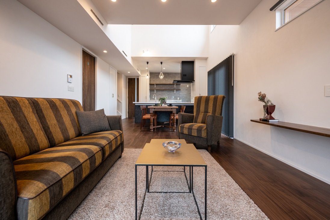 【 伝統と革新が混じり合う家】