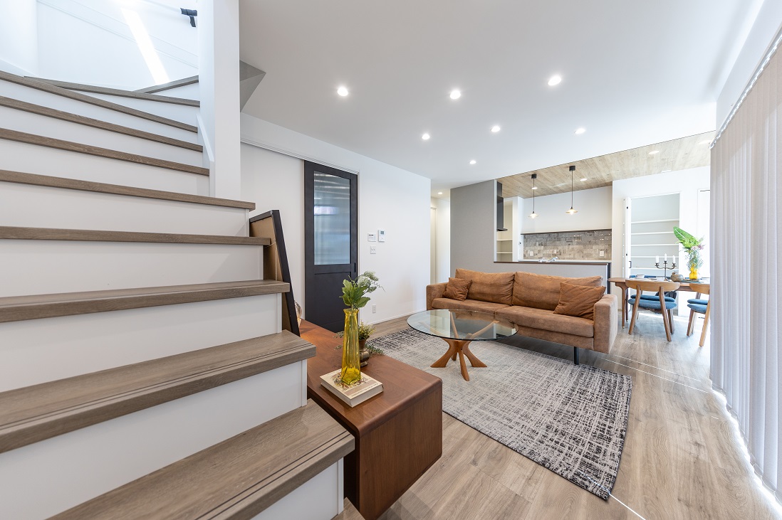 【回遊動線が生活にリズムを与えるお家】