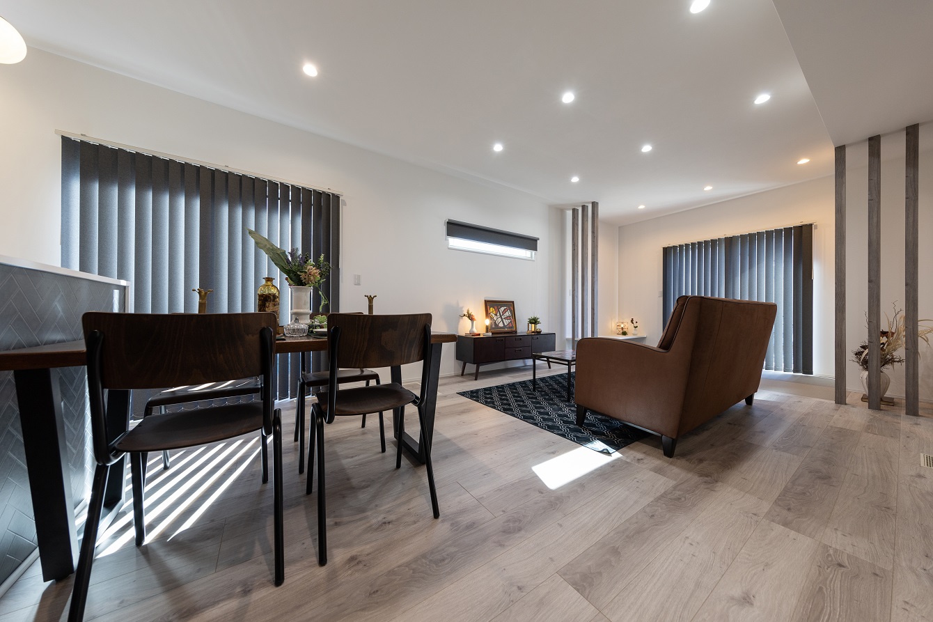 【欲しいスペースを詰め込んだ無駄のない家】