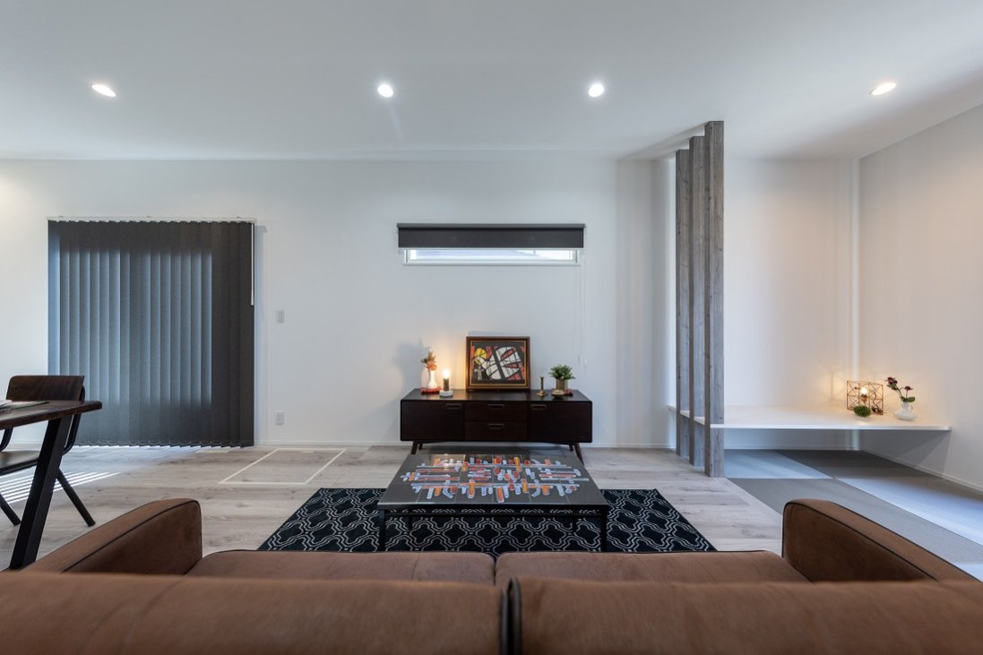 【欲しいスペースを詰め込んだ無駄のない家】