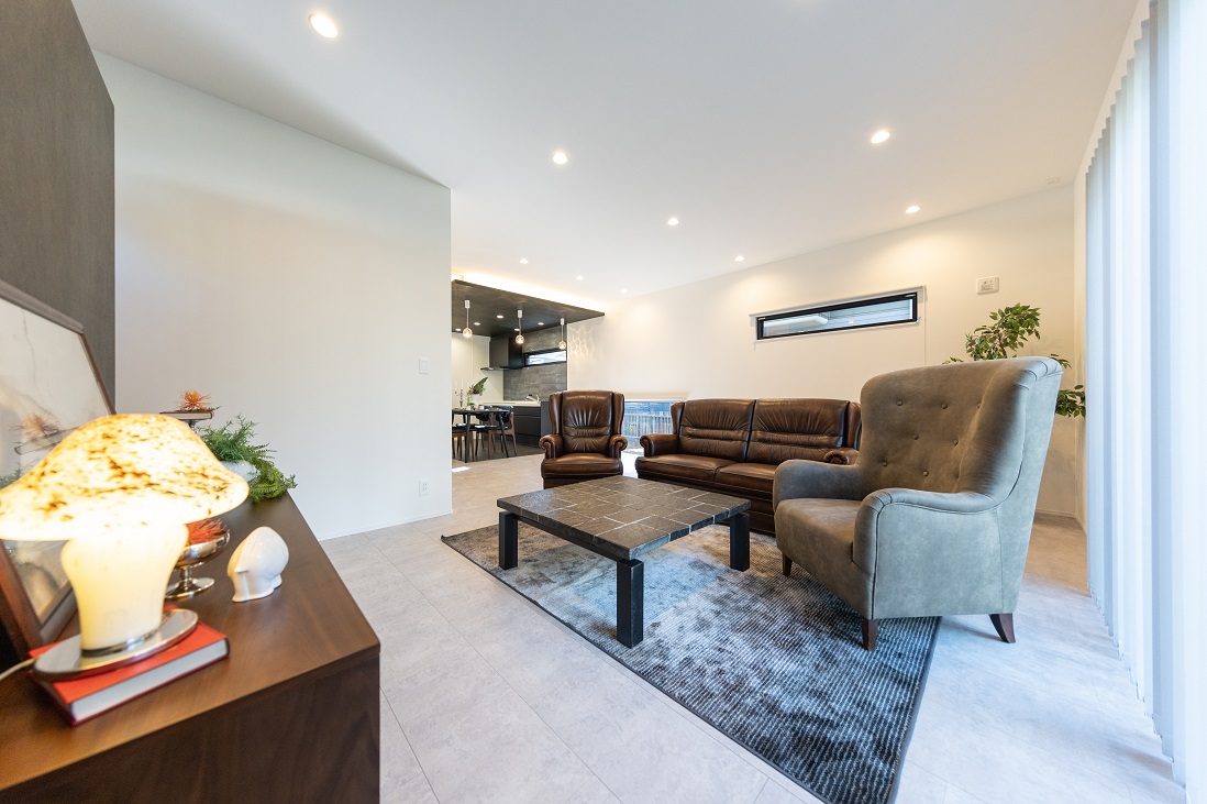 【広々とした26帖LDKの家】