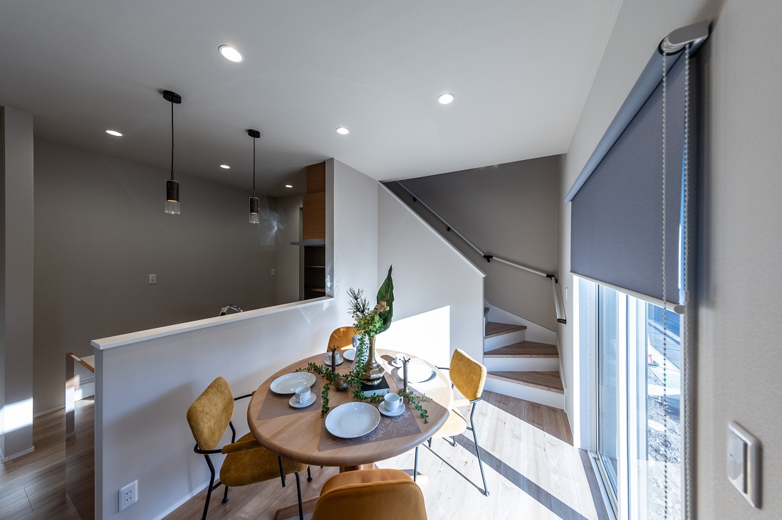 【暮らしやすい導線を追求した家】