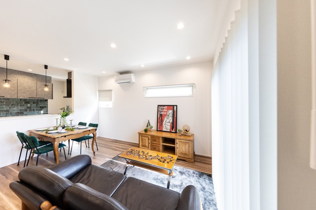 【シンプルな間取りの中に家族の笑顔があふれる家】