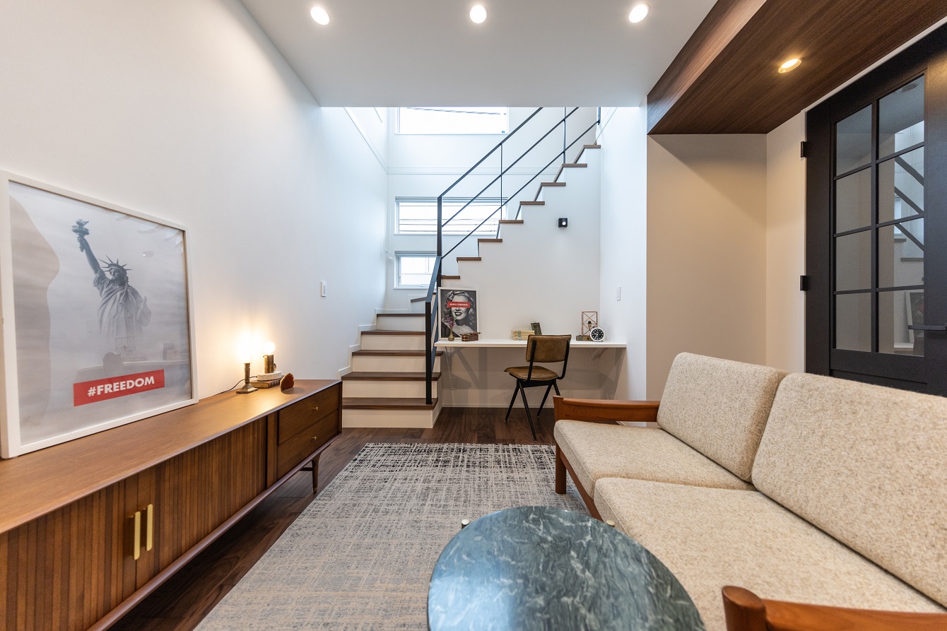 【オンリーワンのモダンなロッジのような家】