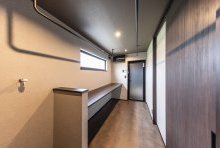  広々スペースを確保したランドリールームは沢山の洗濯物も一気に片付きます