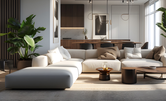 “Scandinavian × Hotel like” style