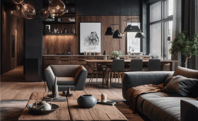 “Scandinavian × old by new” style